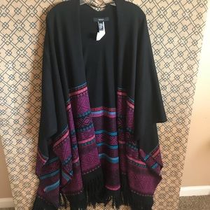 Forever21 Long Poncho